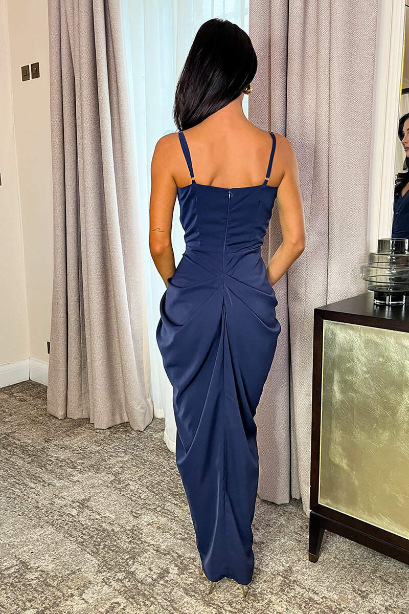 Inès | Satin & Sculpting Dress