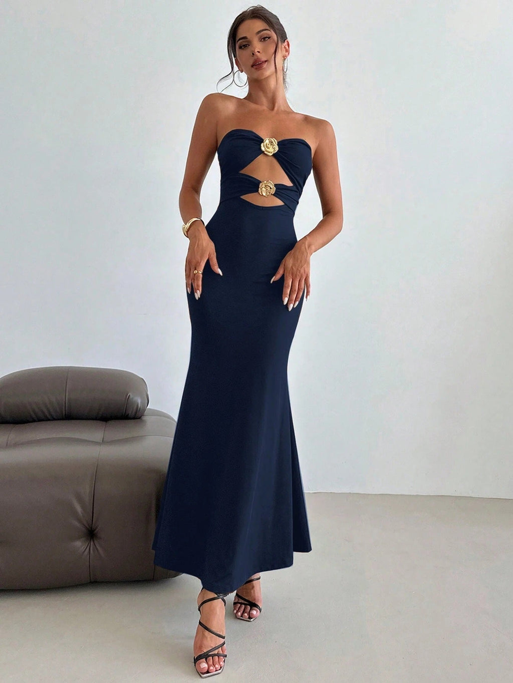 Damia | Maxi Bustier Dress - Novaesta