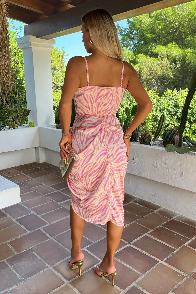 Inès | Satin & Sculpting Dress