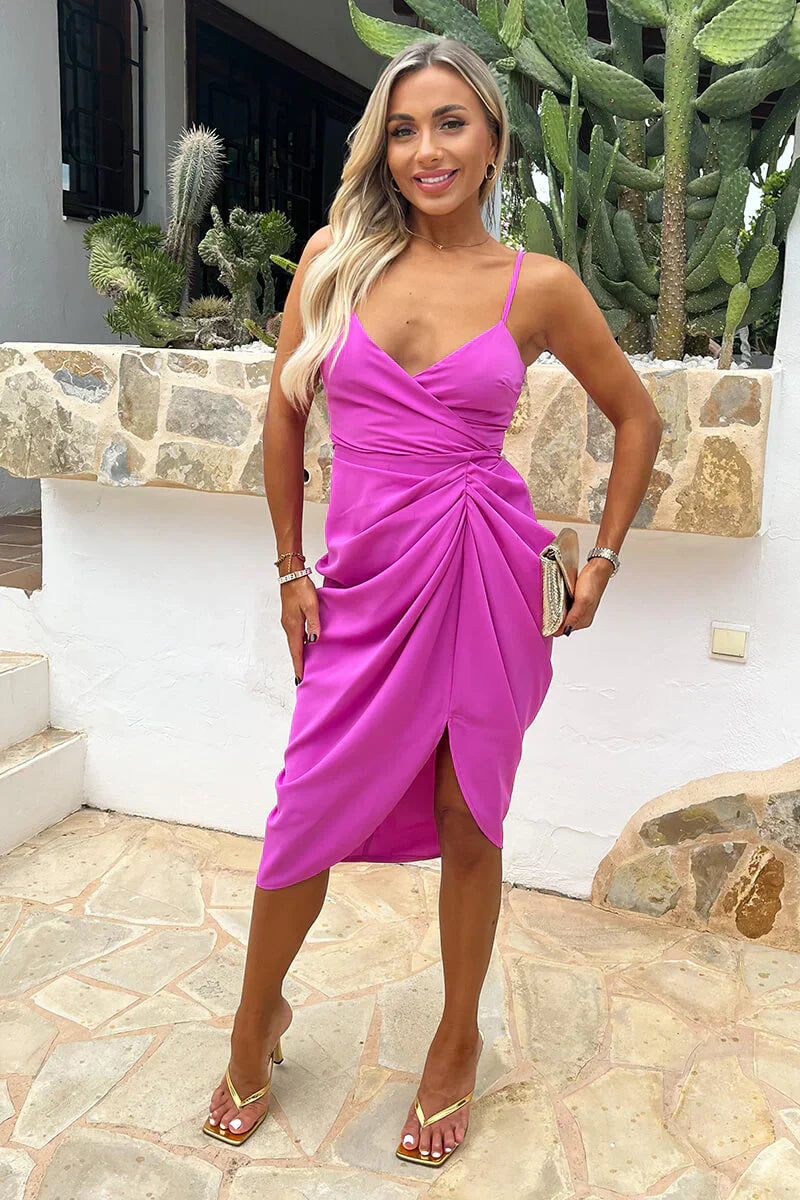 Inès | Satin & Sculpting Dress