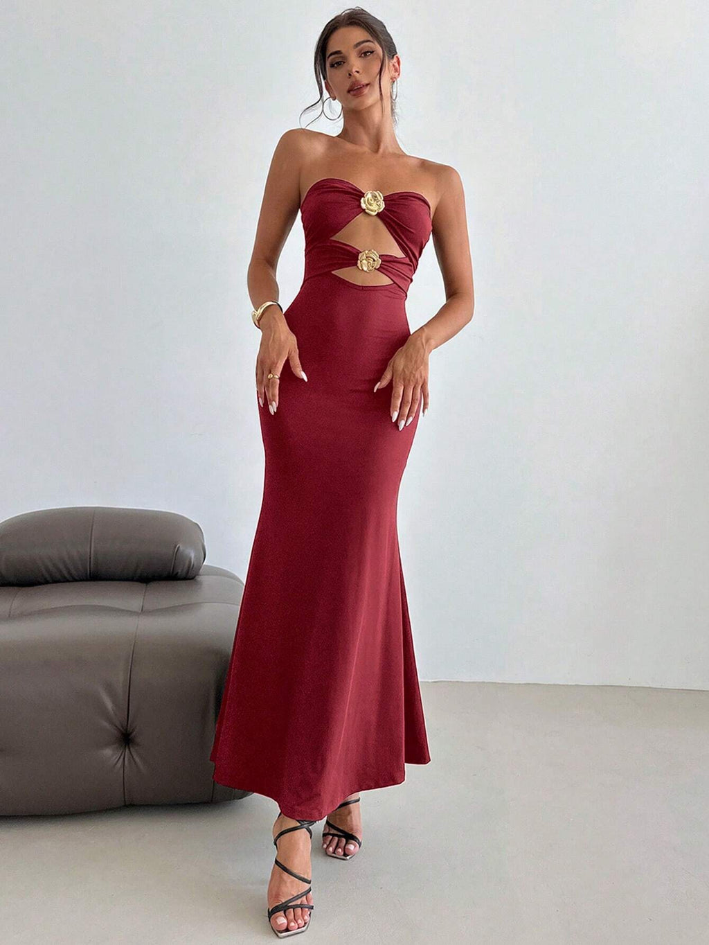 Damia | Maxi Bustier Dress - Novaesta