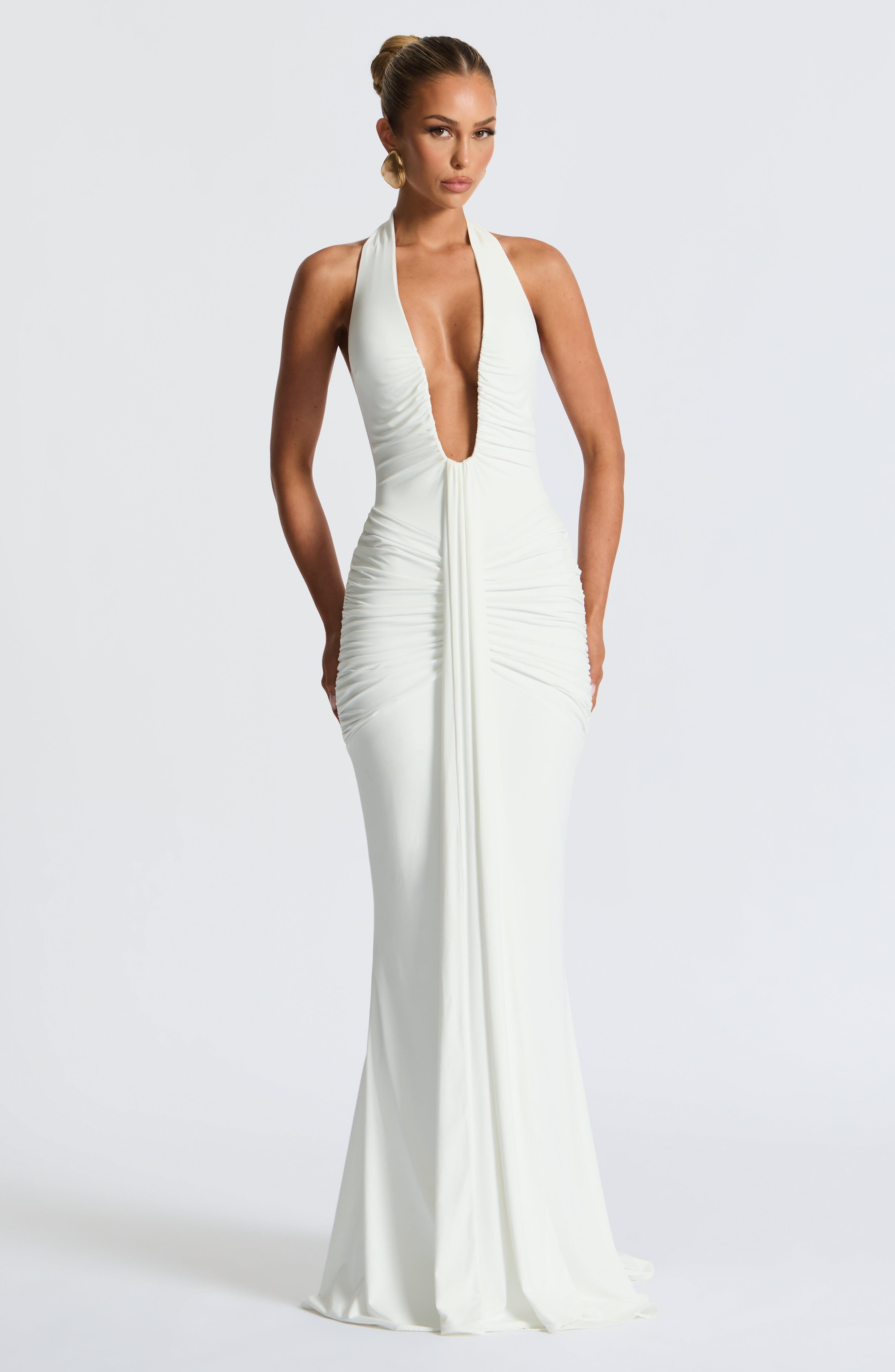 Rosetta | Mermaid Dress & Bold Décolleté