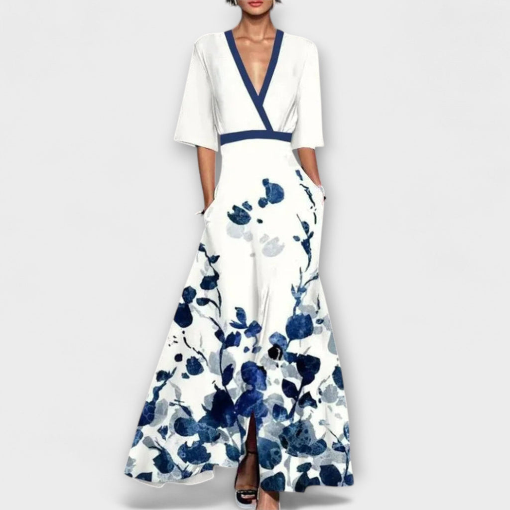 Alma - Elegant Sleeve Design Women's Dress - Novaesta